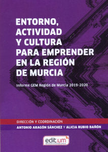 ENTORNO ACTIVIDAD Y CULTURA PARA EMPRENDER EN LA REGION DE, de ARAGON SANCHEZ | portada del libro