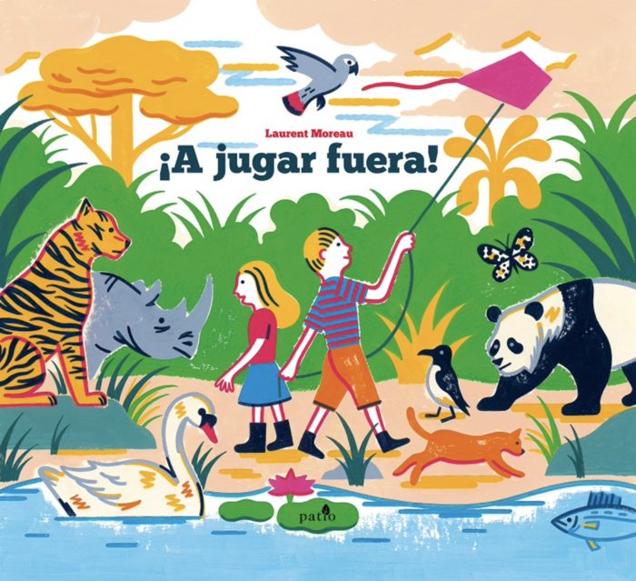 ¡A JUGAR FUERA!, de Moreau, Laurent | portada del libro