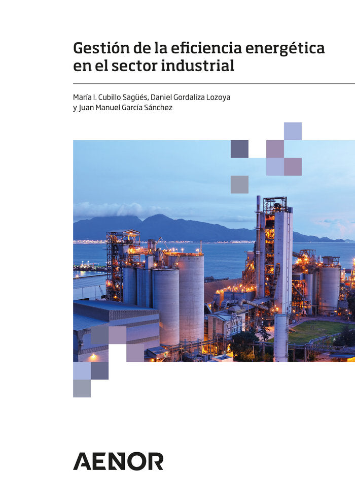 Gestión de la eficiencia energética en el sector industrial, de Cubillo Sagüés, María I. | portada del libro