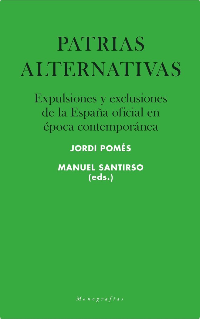 Patrias alternativas, de Pomés Vives (Eds.), Jordi | portada del libro