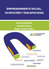 Emprendimiento social, ocupación y discapacidad, de Varios autores | portada del libro