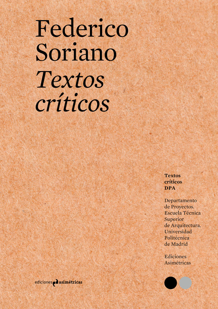 TEXTOS CRITICOS 13, de SORIANO, FEDERICO | portada del libro