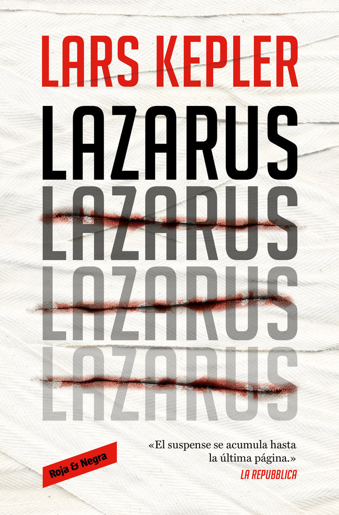 Lazarus, de Kepler, Lars | portada del libro