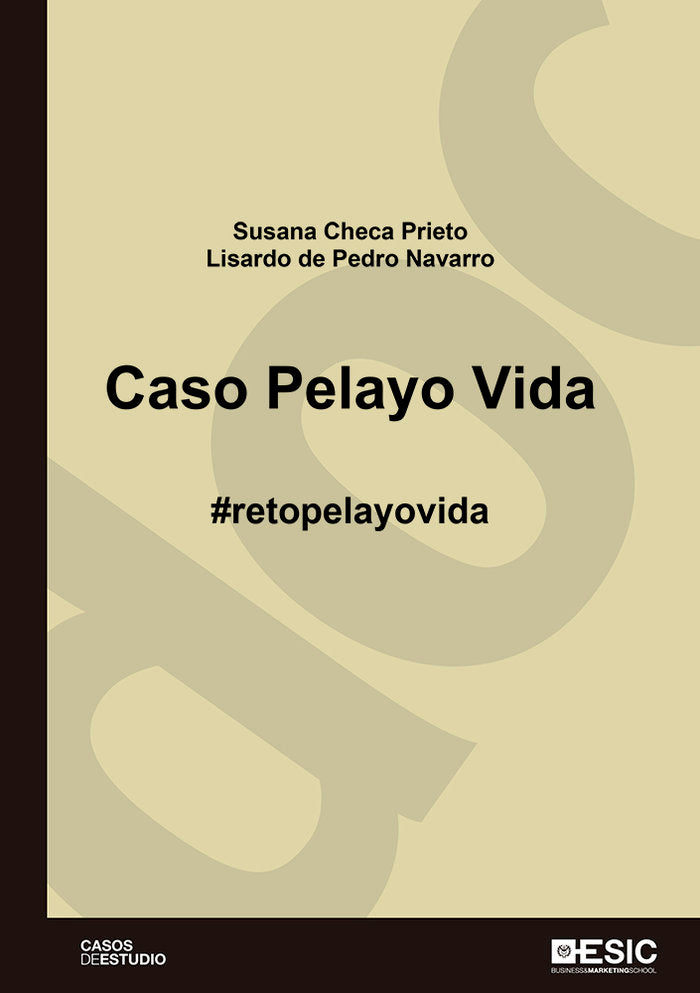 Caso Pelayo Vida, de Checa Prieto, Susana | portada del libro