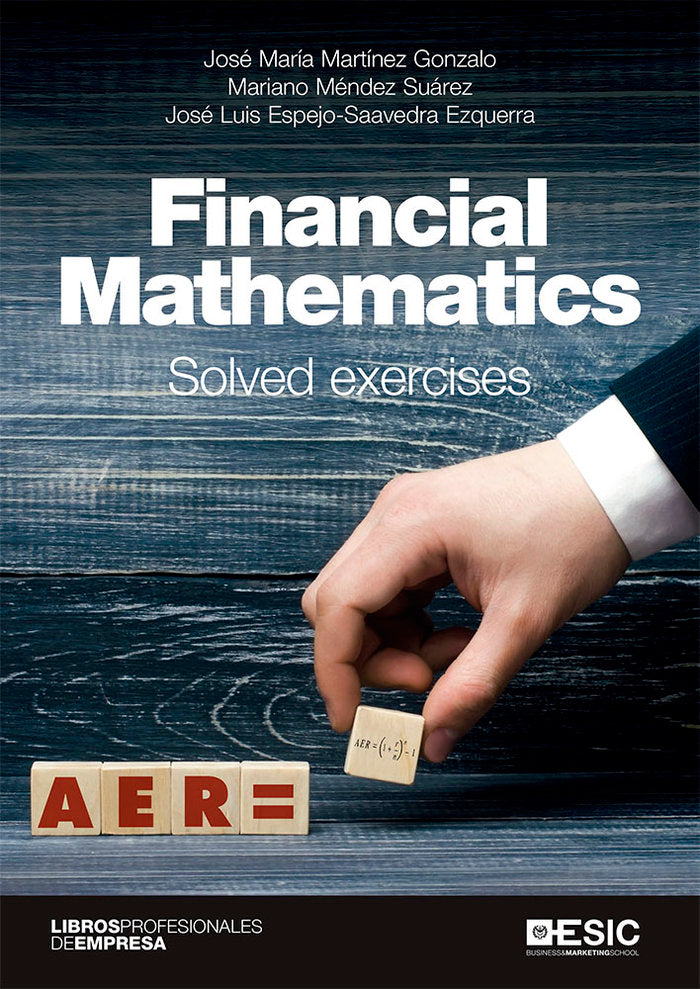 Financial Mathematics, de Martínez Gonzalo, José María | portada del libro