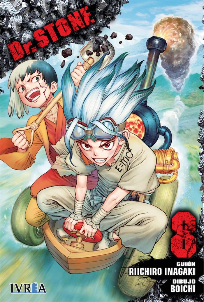 Dr Stone 8, de Inagaki, Riichiro | portada del libro