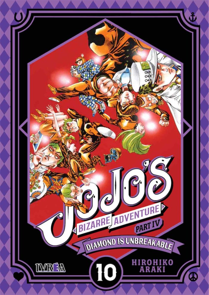 JOJO´S BIZARRE ADVENTURE PART IV DIAMOND IS UMBREAKABLE, de HIROIKO ARAKI | portada del libro