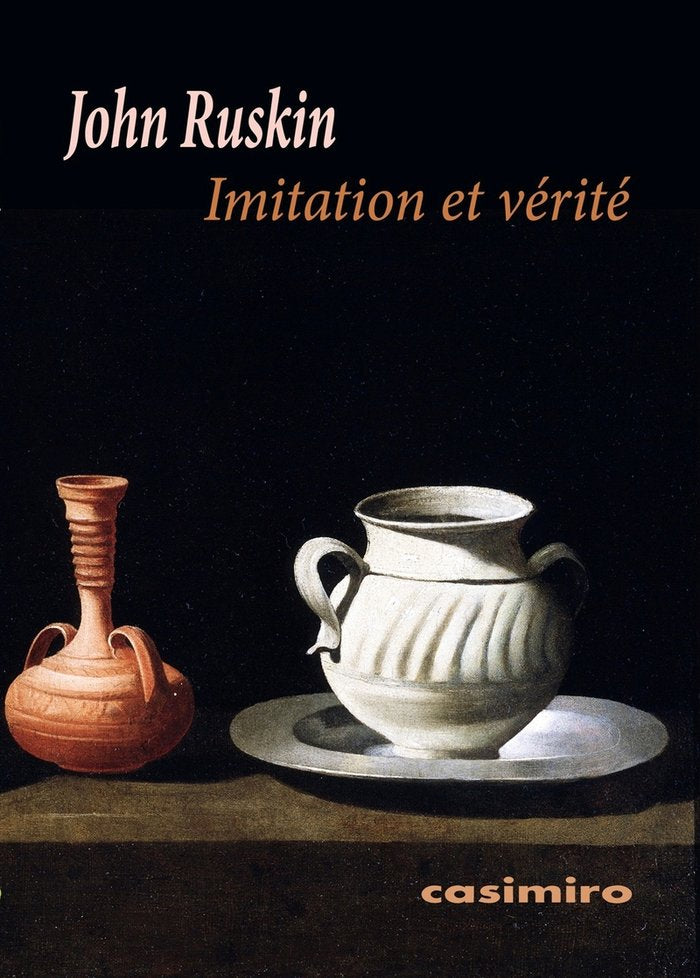 IMITATION ET VERITE - FRE, de RUSKIN | portada del libro