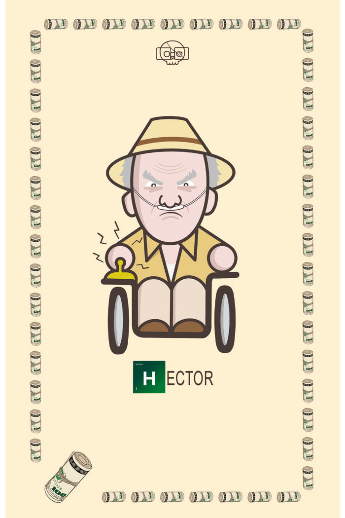 Breaking Bad - Héctor Salamanca (Notebook), de Media, Gunis | portada del libro