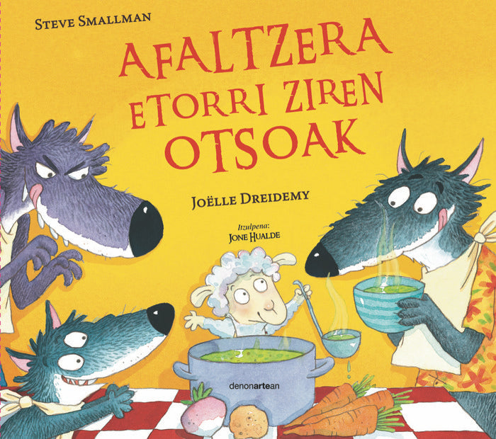 AFALTZERA ETORRI ZIREN OTSOAK, de SMALLMAN | portada del libro
