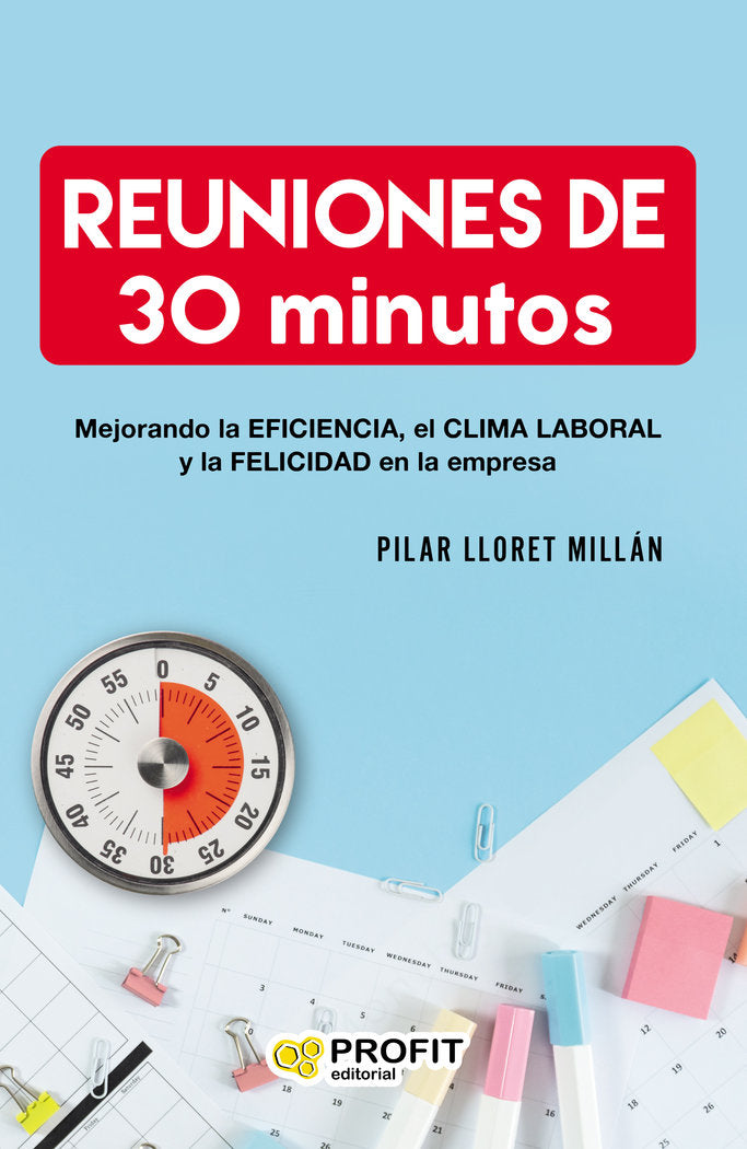 REUNIONES DE 30 MINUTOS, de Lloret Millán | portada del libro