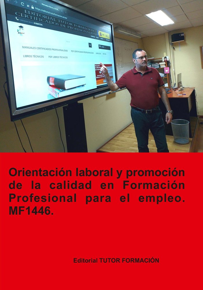 ORIENTACION LABORAL Y PROMOCION DE LA CALIDAD EN LA FORMACIO, de LADRON JIMENEZ, MIGUEL ANGEL | portada del libro
