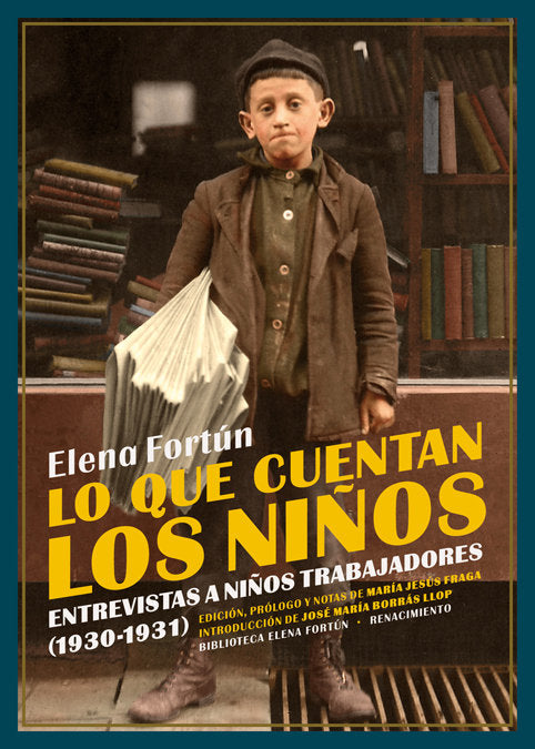Lo que cuentan los niños, de Fortún, Elena | portada del libro