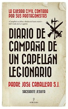 DIARIO DE CAMPAムA DE UN CAPELLチN LEGIONARIO, de Caballero | portada del libro