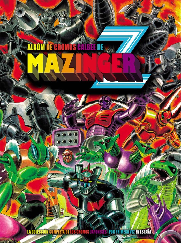 ALBUM DE CROMOS CALBEE DE MAZINGER Z | portada del libro