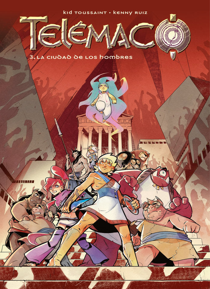Telemaco vol 3, de Toussaint, Kid | portada del libro