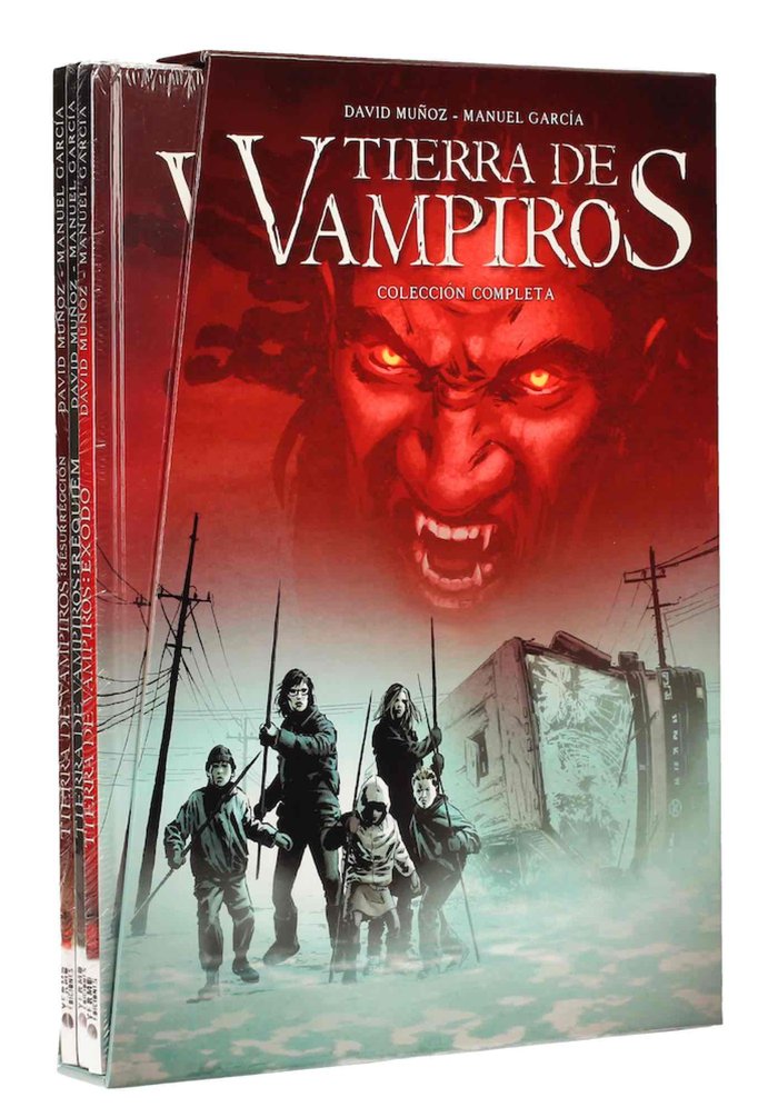 COFRE TIERRA DE VAMPIROS, de DAVID MUÑOZ PANTIGA | portada del libro