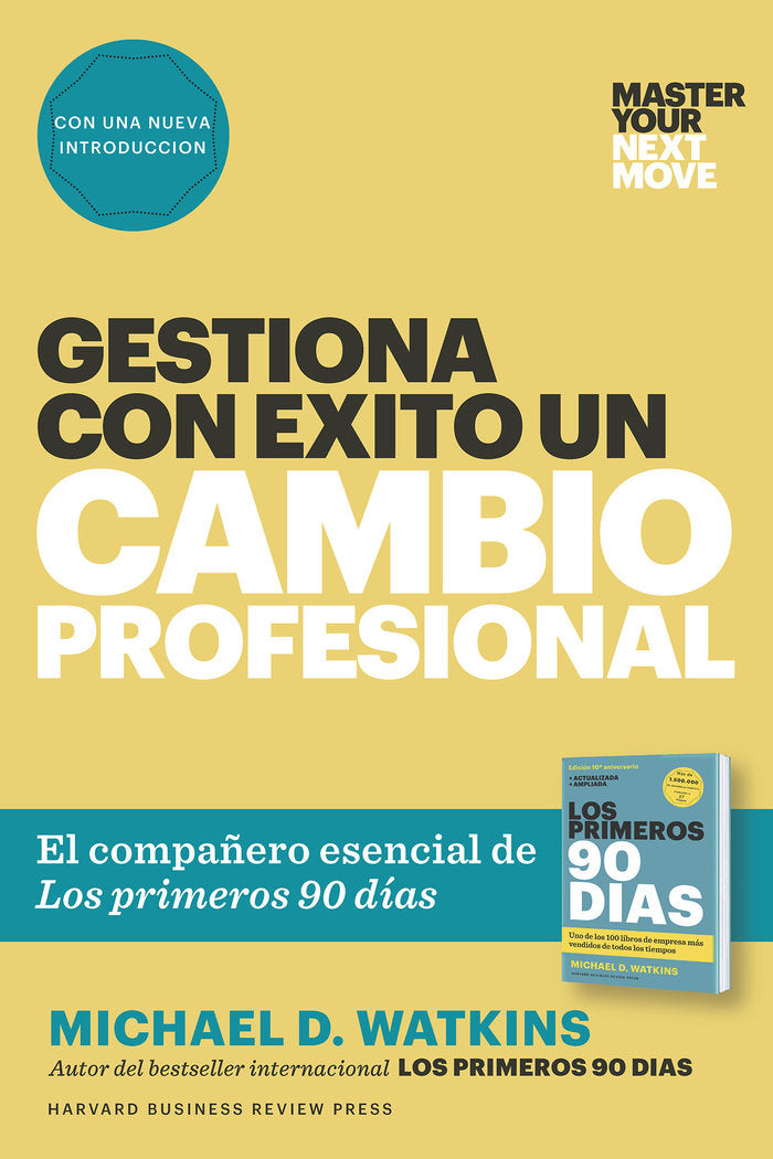 Gestiona con éxito un cambio profesional, de Watkins, Michael D. | portada del libro