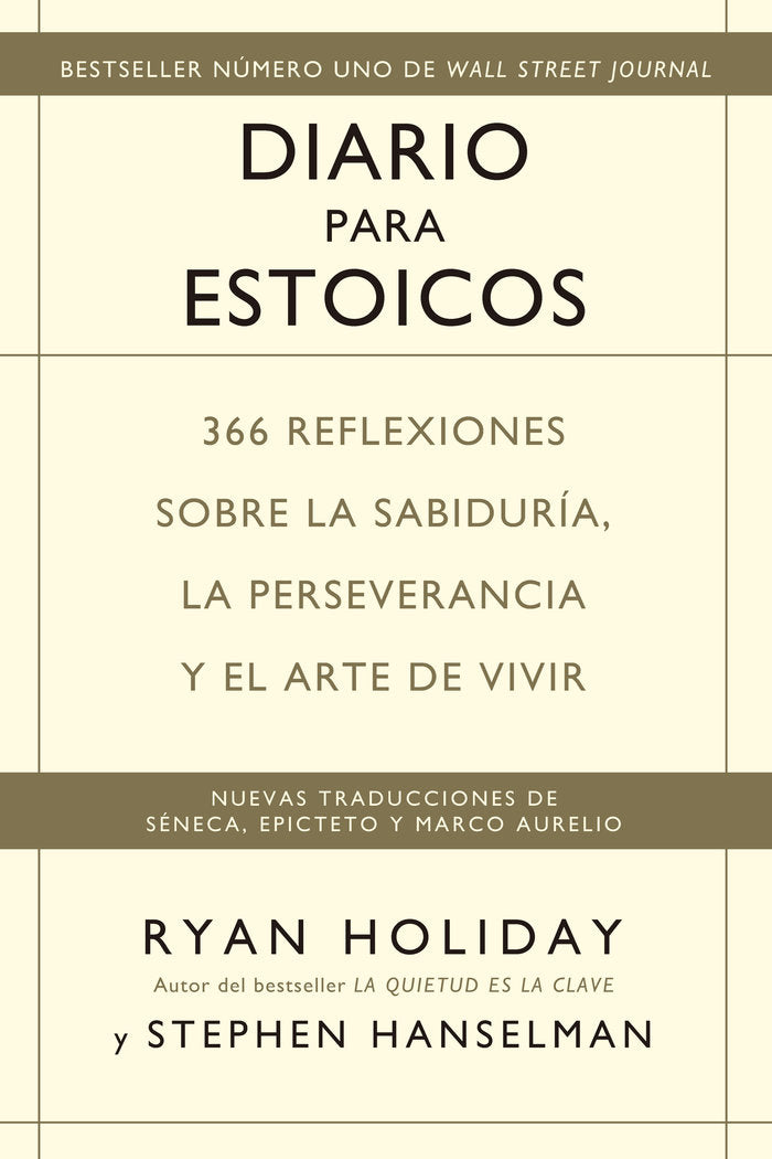 Diario para estoicos, de Holiday, Ryan | portada del libro