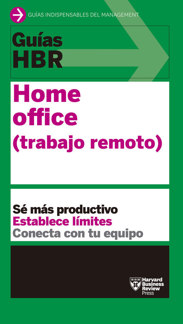 GUIAS HBR HOME OFFICE, de HARVARD BUSINESS REVIEW | portada del libro