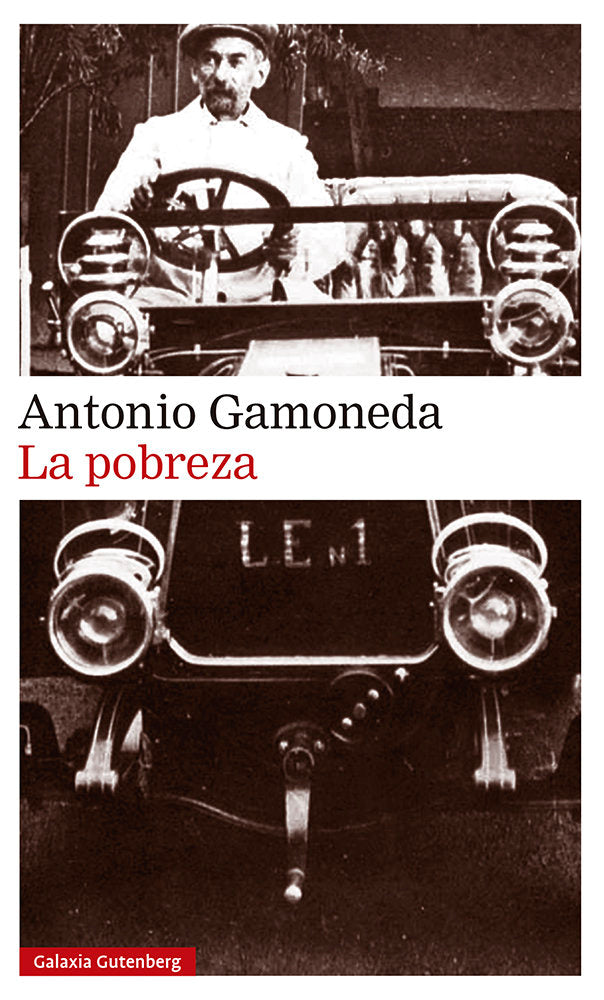 POBREZA, LA, de Gamoneda | portada del libro
