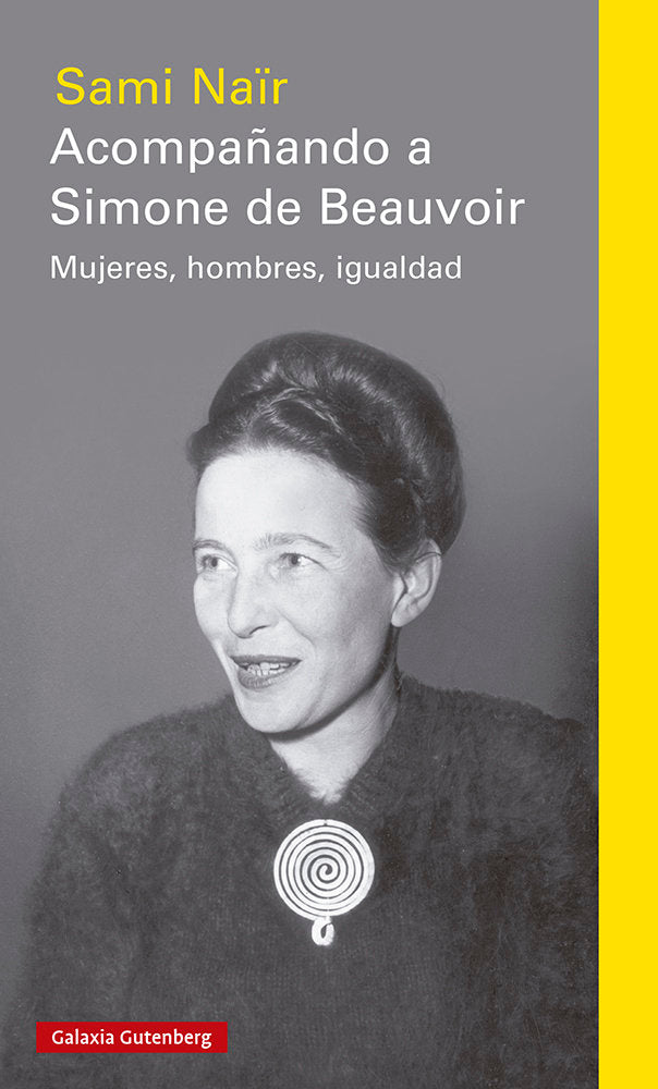 ACOMPAÑANDO A SIMONE DE BEAUVOIR, de Naïr | portada del libro