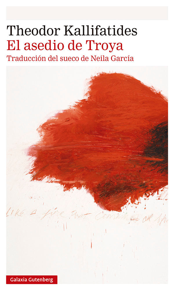 ASEDIO DE TROYA, EL, de Kallifatides | portada del libro