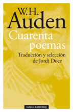 CUARENTA POEMAS, de W.H. Auden | portada del libro