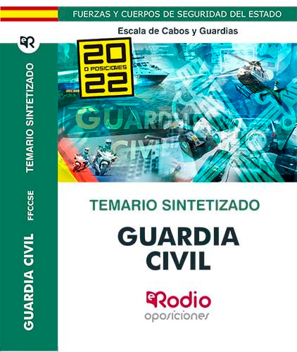 GUARDIA CIVIL. ESCALA DE CABOS Y GUARDIAS. TEMARIO, de MIGUEL ANGEL ORTEGA PALOP | portada del libro