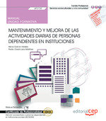MANUAL MANTENIMIENTO Y MEJORA DE LAS ACTIVIDADES DIARIAS D | portada del libro