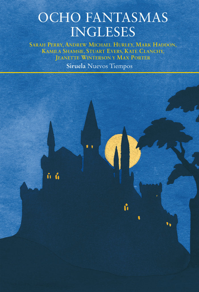 Ocho fantasmas ingleses, de Hurley, Andrew Michael | portada del libro