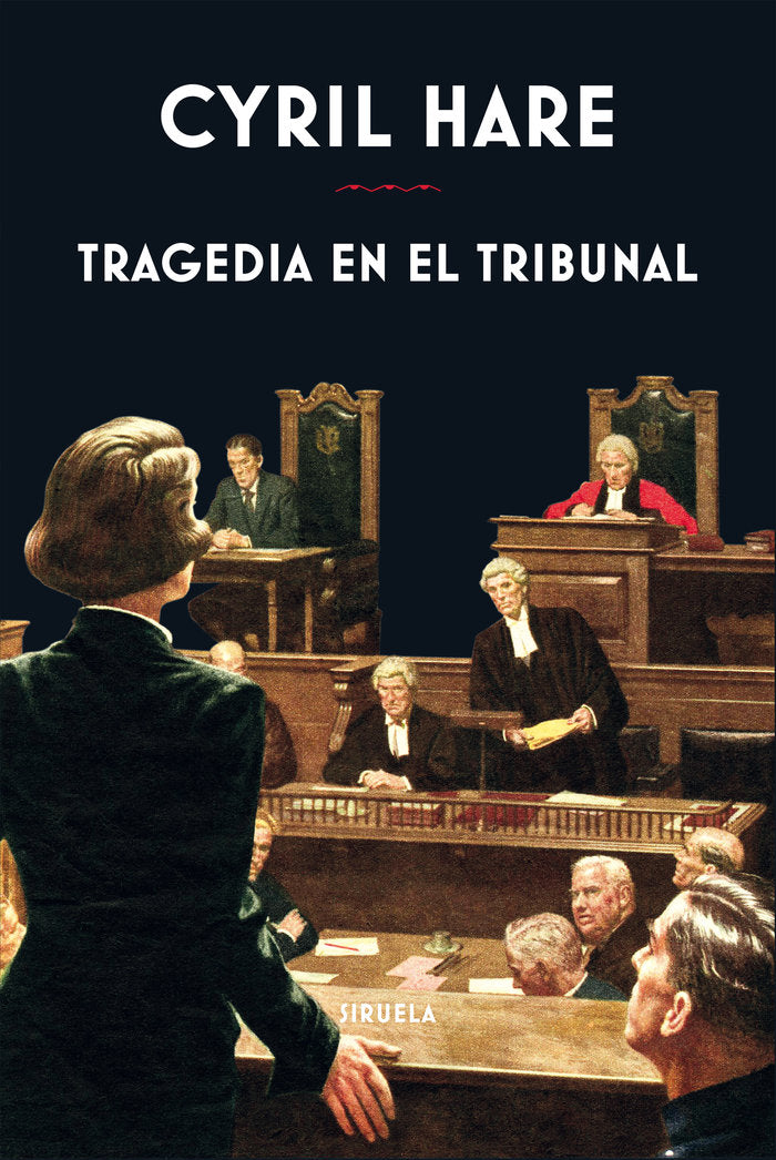 Tragedia en el tribunal, de Hare, Cyril | portada del libro