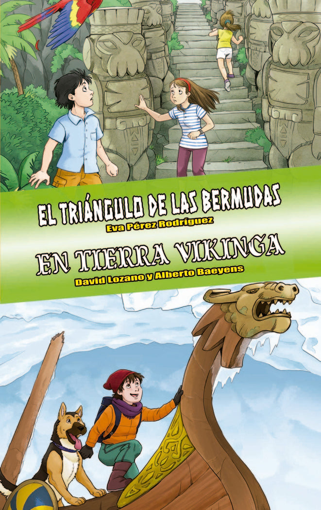Ómnibus El Triángulo de las Bermudas / En tierra vikinga, de Pérez Rodríguez, Eva | portada del libro