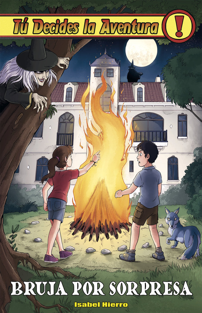 ¡Bruja por sorpresa!, de Hierro, Isabel | portada del libro