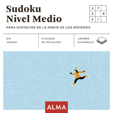 Sudoku Nivel Medio para disfrutar de la magia de los números, de Varios autores | portada del libro
