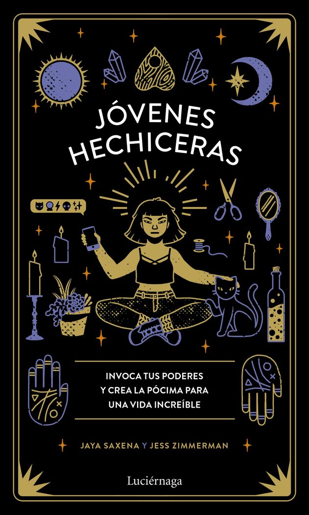Jóvenes hechiceras, de Saxena, Jaya | portada del libro