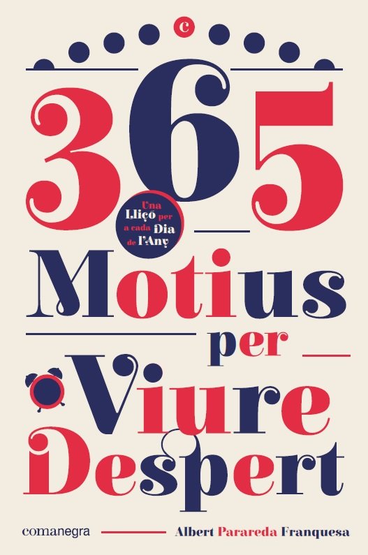 365 motius per viure despert, de Parareda Franquesa, Albert | portada del libro