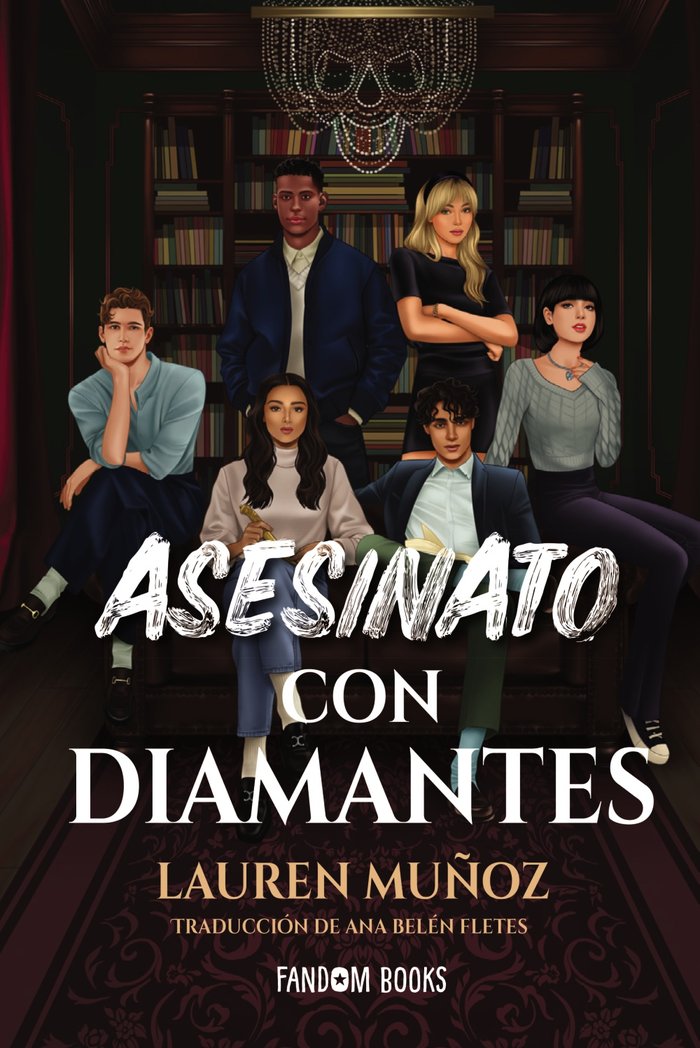 ASESINATO CON DIAMANTES, de MUÑOZ, LAUREN | portada del libro