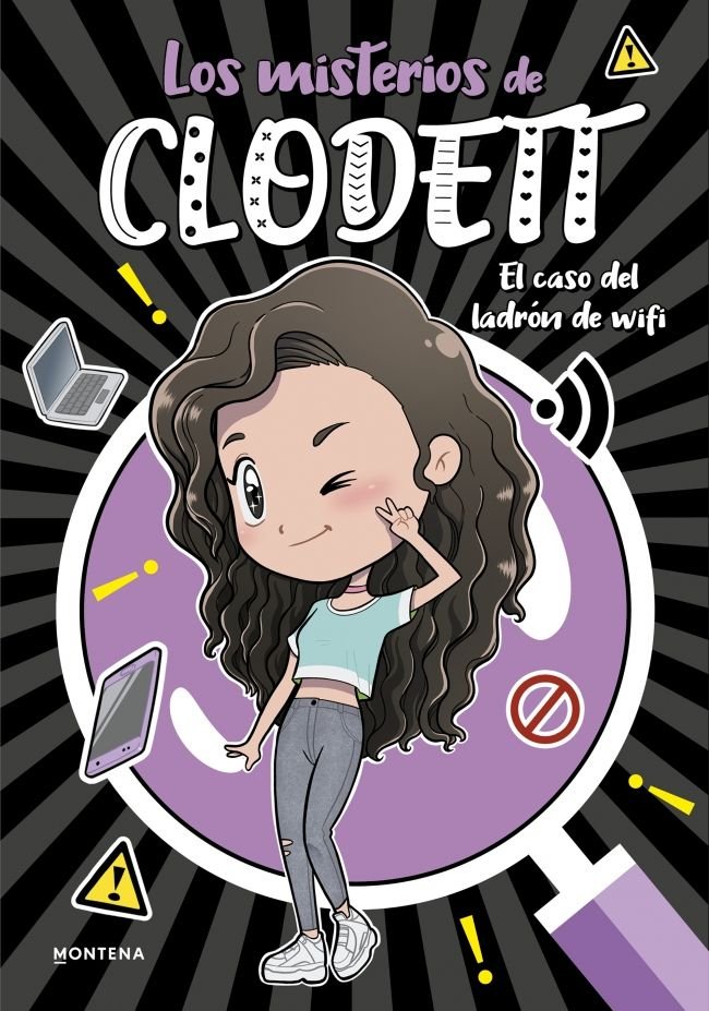 El caso del ladrón de wifi, de Clodett, | portada del libro