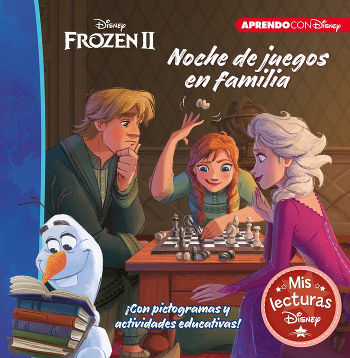 Frozen 2. Noche de juegos en familia (Mis lecturas Disney), de Disney, | portada del libro