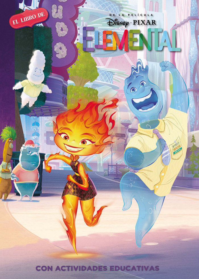 El libro de Disney Pixar ELEMENTAL (Leo, juego y aprendo con Disney), de DISNEY | portada del libro