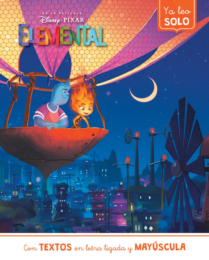 ELEMENTAL YA LEO SOLO DISNEY LECTOESCRITURA, de DISNEY | portada del libro