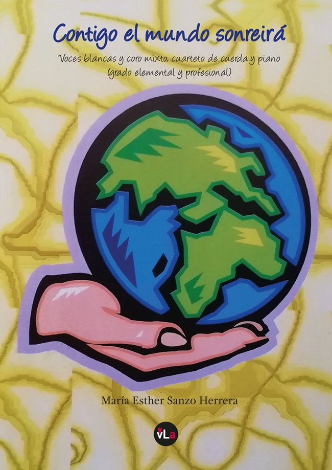 Contigo el mundo sonreirá, de Sanzo Herrera, María Esther | portada del libro