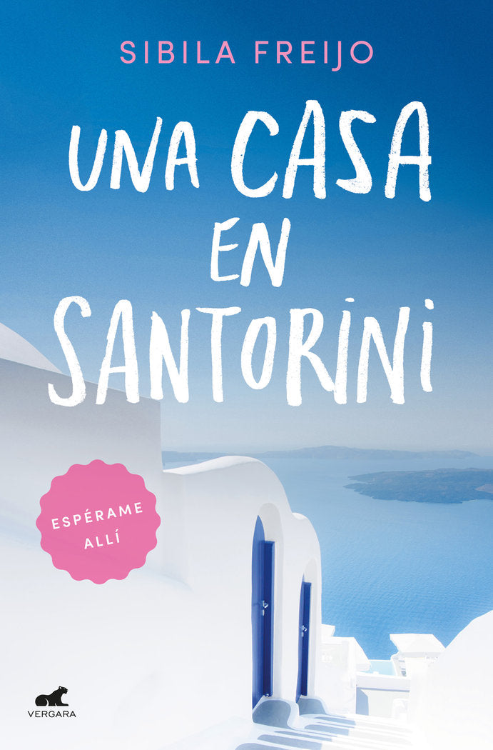Una casa en Santorini, de Freijo | portada del libro