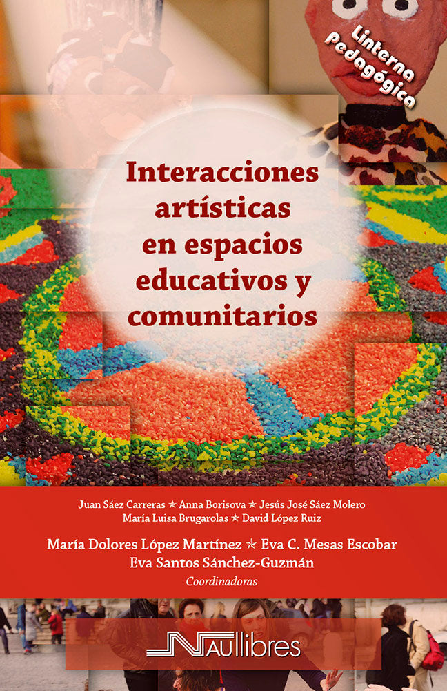 Interacciones artísticas en espacios educativos y comunitarios | portada del libro