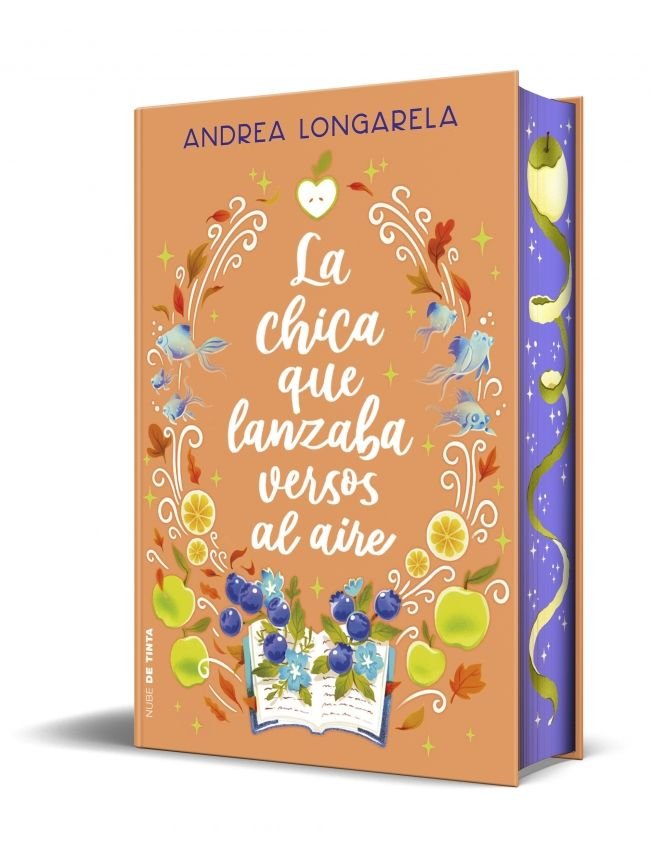 LA CHICA QUE LANZABA VERSOS AL AIRE, de ANDREA LONGARELA | portada del libro