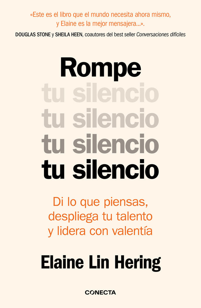 Rompe tu silencio, de ELAINE LIN HERING | portada del libro