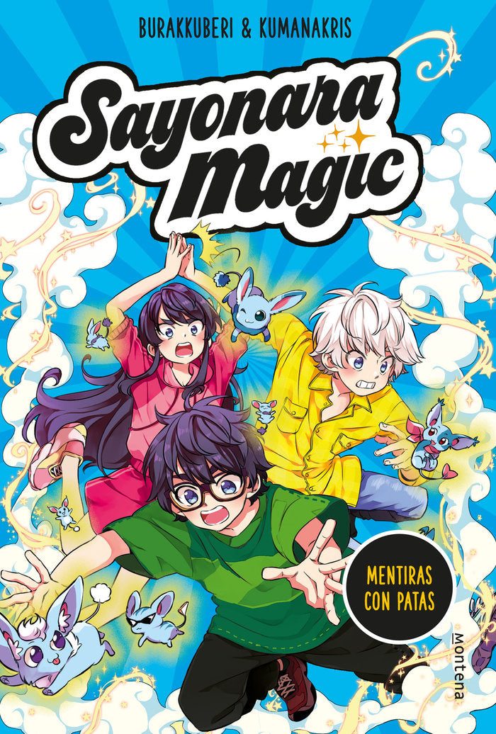 SAYONARA MAGIC 3. MENTIRAS CON PATAS, de BURAKKUBERI | portada del libro