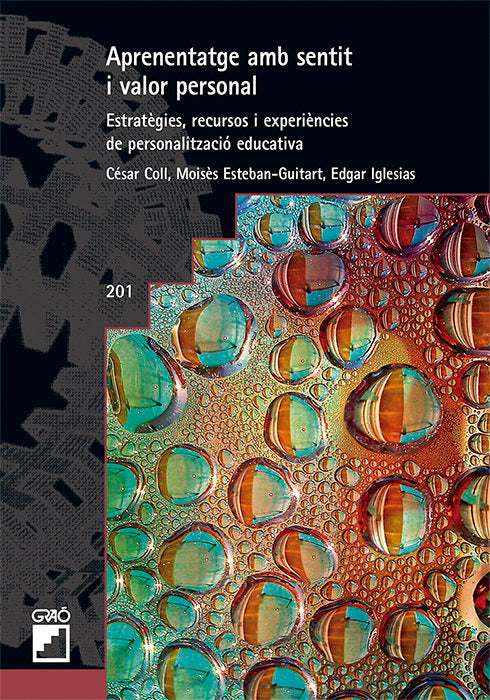 Aprenentatge amb sentit i valor personal, de Coll i Salvador, Cèsar | portada del libro