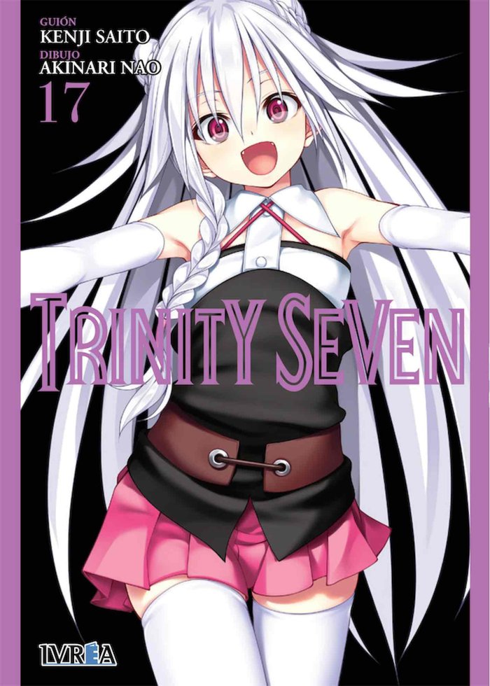 TRINITY SEVEN, de AKINARI NAO | portada del libro